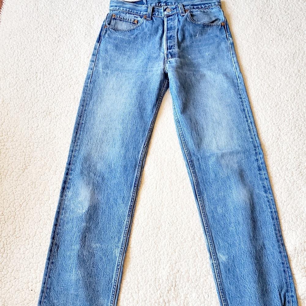 LEVI'S 501 BUTTONFLY VINTAGE JEANS ~🎊3XHP🎊 - Picture 4 of 11